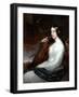 Sarah Curran Playing The Harp, 1800-William Beechey-Framed Giclee Print