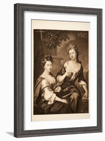 Sarah, Duchess of Marlborough and Lady Fitzharding, Pub. 1902-Godfrey Kneller-Framed Giclee Print