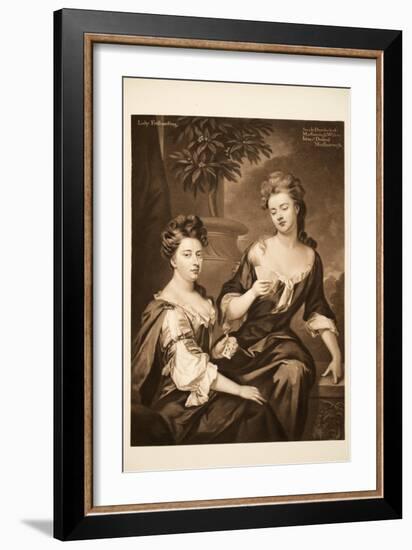 Sarah, Duchess of Marlborough and Lady Fitzharding, Pub. 1902-Godfrey Kneller-Framed Giclee Print