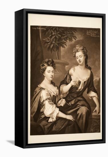 Sarah, Duchess of Marlborough and Lady Fitzharding, Pub. 1902-Godfrey Kneller-Framed Stretched Canvas