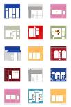 Shop Fronts-Sarah Evans-Framed Giclee Print