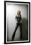 Sarah Harding Poses at a Girls Aloud Photo Shoot in K West Hotel, London, February 2005-null-Framed Photographic Print