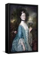 Sarah, Lady Innes-Thomas Gainsborough-Framed Stretched Canvas