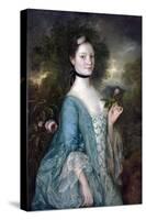 Sarah, Lady Innes-Thomas Gainsborough-Stretched Canvas