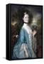 Sarah, Lady Innes-Thomas Gainsborough-Framed Stretched Canvas