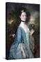 Sarah, Lady Innes-Thomas Gainsborough-Stretched Canvas