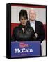 Sarah Palin Talks at a Campaign Rally for Senator John McCain at Pima County Fairgrounds in Tucson-null-Framed Stretched Canvas