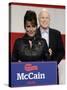 Sarah Palin Talks at a Campaign Rally for Senator John McCain at Pima County Fairgrounds in Tucson-null-Stretched Canvas