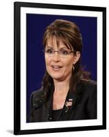 Sarah Palin, Vice Presidential Debate 2008, Oxford, MS-null-Framed Photographic Print