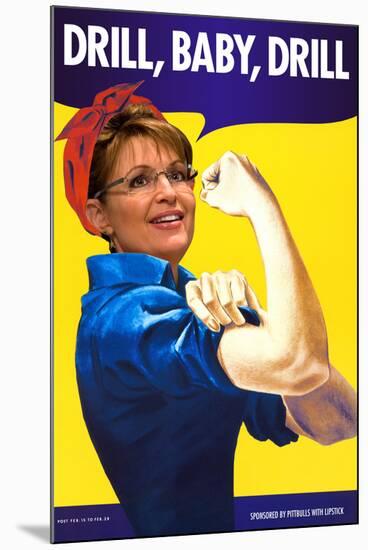 Sarah Palin-null-Mounted Poster