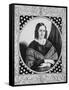 Sarah Polk, First Lady-Science Source-Framed Stretched Canvas