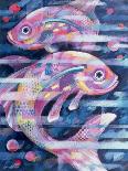 Fishstream-Sarah Porter-Laminated Giclee Print