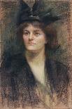 Miss Maud Gonne, 1890-Sarah Purser-Stretched Canvas