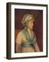Sarah Siddons (1755-183), 18th Century English Tragic Actress, 1906-John Russell-Framed Giclee Print