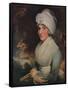 'Sarah Siddons', 1787-Gilbert Stuart-Framed Stretched Canvas