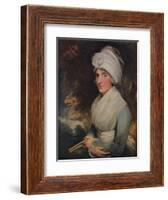 'Sarah Siddons', 1787-Gilbert Stuart-Framed Giclee Print