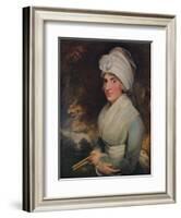 'Sarah Siddons', 1787-Gilbert Stuart-Framed Giclee Print