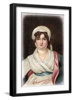 Sarah Siddons, 18th Century English Tragic Actress-Thomas Gainsborough-Framed Giclee Print