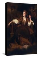 Sarah Siddons as the Tragic Muse, 1783-84-Sir Joshua Reynolds-Stretched Canvas