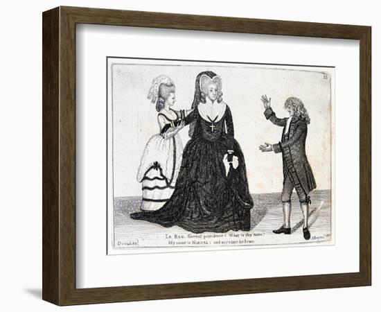 Sarah Siddons, English Actress, 1784-John Kay-Framed Giclee Print