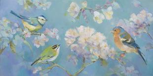 Birds in Blossom - Detail I-Sarah Simpson-Giclee Print