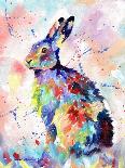 Abstract Hare-Sarah Stribbling-Art Print