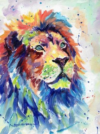 Multicolour Lion