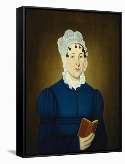 Sarah Treadwell Perley, 1825-John Brewster-Framed Stretched Canvas