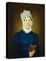 Sarah Treadwell Perley, 1825-John Brewster-Stretched Canvas