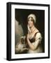 Sarah Trumbull with a Spaniel, c.1802-John Trumbull-Framed Giclee Print