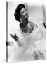 Sarah Vaughan (1924-1990) American Jazz Singer and Pianist C. 1945-null-Stretched Canvas