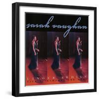 Sarah Vaughan, Linger Awhile-null-Framed Art Print