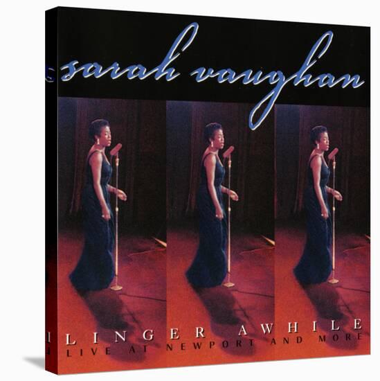 Sarah Vaughan, Linger Awhile-null-Stretched Canvas