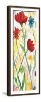 Sarahs Garden Panel II-Cheryl Warrick-Framed Premium Giclee Print