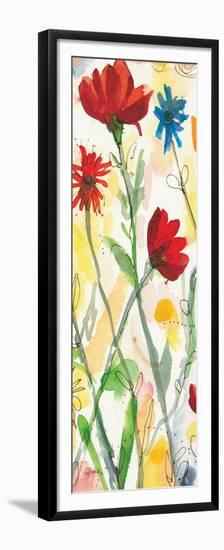 Sarahs Garden Panel II-Cheryl Warrick-Framed Premium Giclee Print