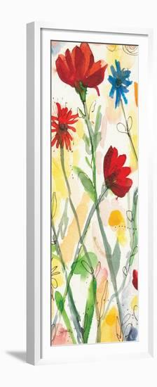 Sarahs Garden Panel II-Cheryl Warrick-Framed Premium Giclee Print
