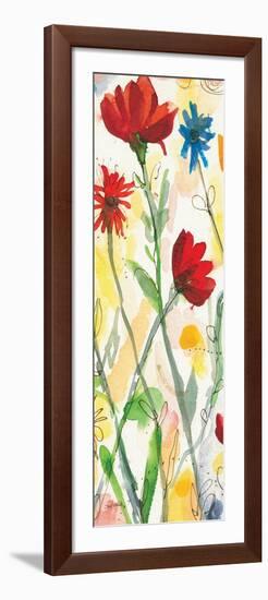 Sarahs Garden Panel II-Cheryl Warrick-Framed Premium Giclee Print