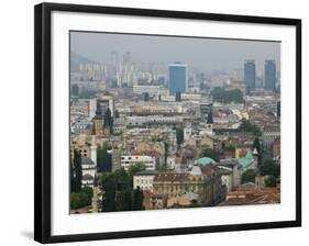 Sarajevo, Bosnia and Herzegovina,-Walter Bibikow-Framed Photographic Print