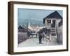 Sarajevo, Street Scene-Tomislav Krizman-Framed Art Print