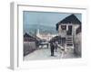 Sarajevo, Street Scene-Tomislav Krizman-Framed Art Print