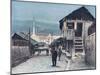 Sarajevo, Street Scene-Tomislav Krizman-Mounted Art Print