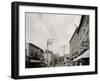 Saranac Lake, Broadway, Adirondacks, N.Y.-null-Framed Photo