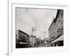 Saranac Lake, Broadway, Adirondacks, N.Y.-null-Framed Photo