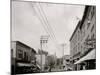 Saranac Lake, Broadway, Adirondacks, N.Y.-null-Mounted Photo