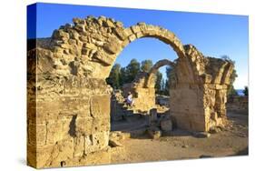 Saranda Kolones, Kato Paphos Archaeological Park, UNESCO World Heritage Site, Paphos, Cyprus-Neil Farrin-Stretched Canvas