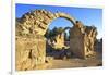 Saranda Kolones, Kato Paphos Archaeological Park, UNESCO World Heritage Site, Paphos, Cyprus-Neil Farrin-Framed Photographic Print