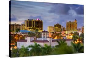 Sarasota, Florida, USA Downtown Skyline.-SeanPavonePhoto-Stretched Canvas