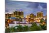 Sarasota, Florida, USA Downtown Skyline.-SeanPavonePhoto-Mounted Photographic Print