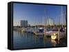 Sarasota Marina in the Evening, Florida, United States of America, North America-Tomlinson Ruth-Framed Stretched Canvas