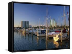 Sarasota Marina in the Evening, Florida, United States of America, North America-Tomlinson Ruth-Framed Stretched Canvas